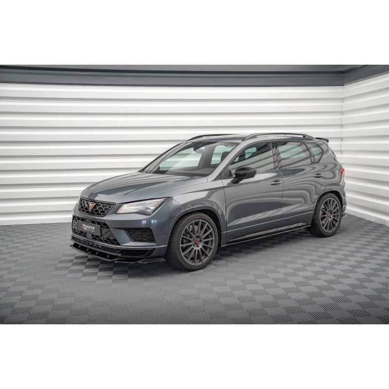 Kit carrosserie Maxton Design Cupra Ateca Mk1 (2018-2021) : lame avant, bas de caisse, diffuseur arrière, lames arrière