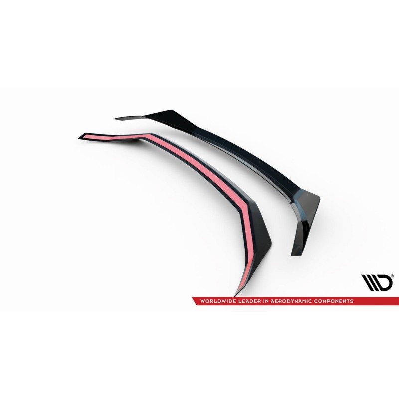 Kit carrosserie Maxton Design Honda Civic Berline Mk10 (2017-2019) : lame avant, bas de caisse, lame arrière, becquet
