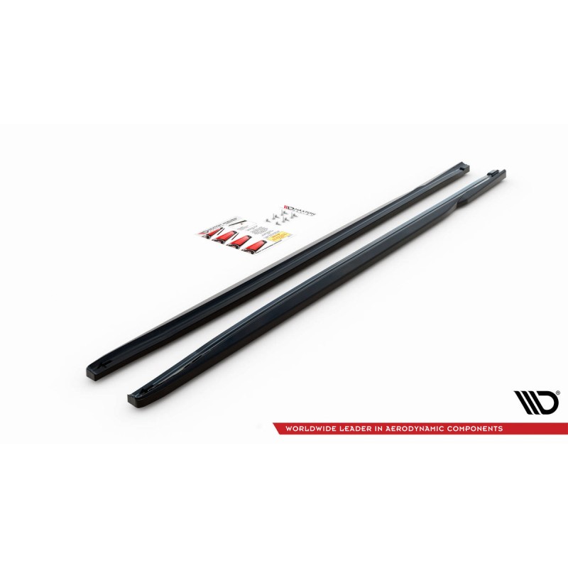 Kit carrosserie Maxton Design Honda Civic Tourer Mk9 (2011-2014) : lame avant, bas de caisse, lame arrière, becquet