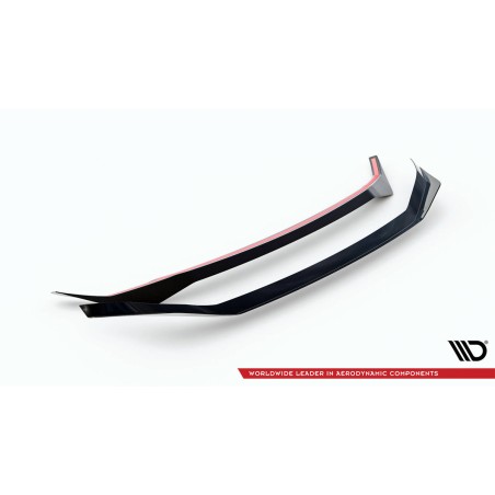 Kit carrosserie Maxton Design Honda Civic Berline Mk10 (2017-2019) : lame avant, bas de caisse, lame arrière, becquet