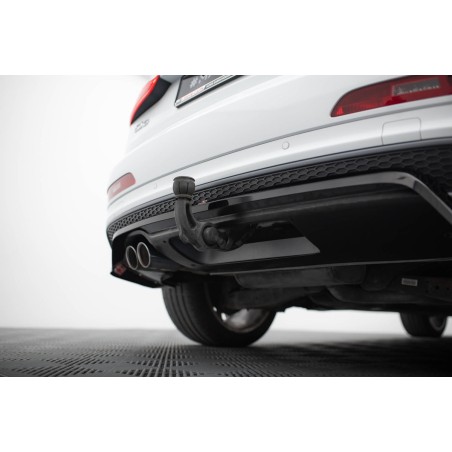 Kit carrosserie Maxton Design Audi Q3 S-line 8U (2011-2014) : lame avant, bas de caisse, lame arrière, becquet