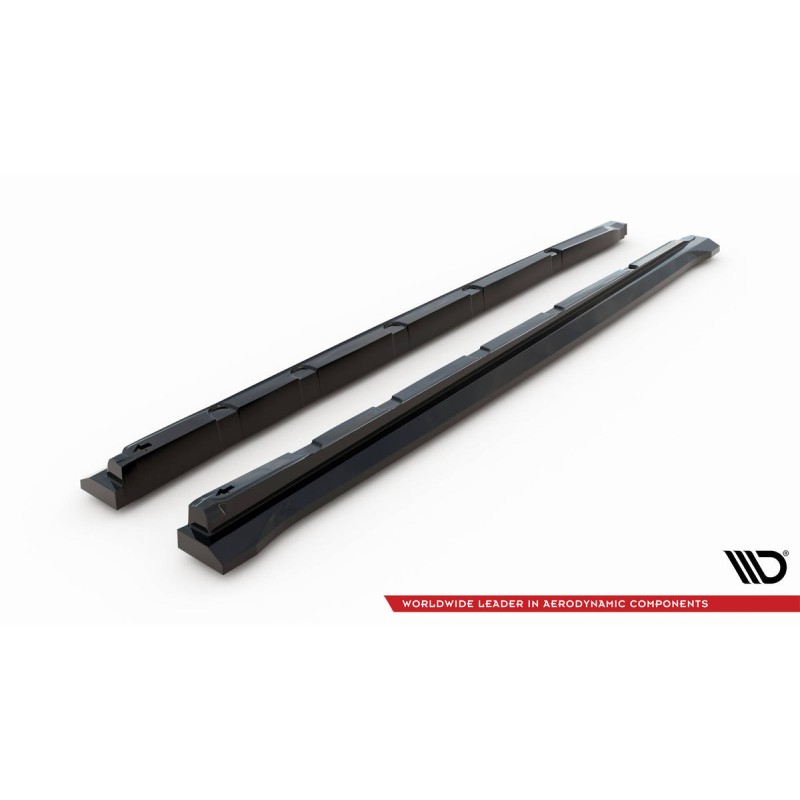 Kit carrosserie Maxton Design Audi Q3 S-line 8U (2011-2014) : lame avant, bas de caisse, lame arrière, becquet