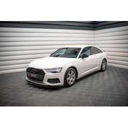 Kit carrosserie Maxton Design Audi A6 Berline C8 (2018-2023) : lame avant, bas de caisse, lame arrière, becquet