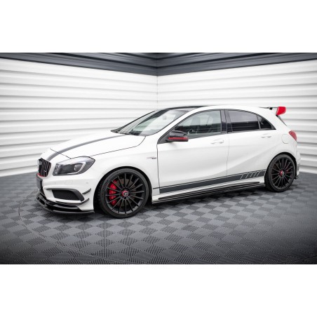 Kit carrosserie Maxton Design Mercedes-Benz A45 AMG W176 (2012-2015) : lame avant, bas de caisse, lame arrière