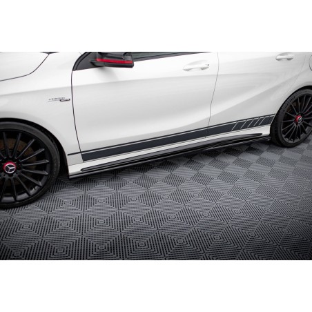 Kit carrosserie Maxton Design Mercedes-Benz A45 AMG W176 (2012-2015) : lame avant, bas de caisse, lame arrière