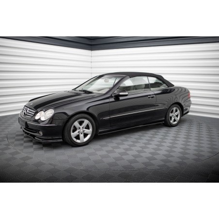 Kit carrosserie Maxton Design Mercedes-Benz CLK W209 (2002-2005) : lame avant, bas de caisse, diffuseur arrière, lames arrière