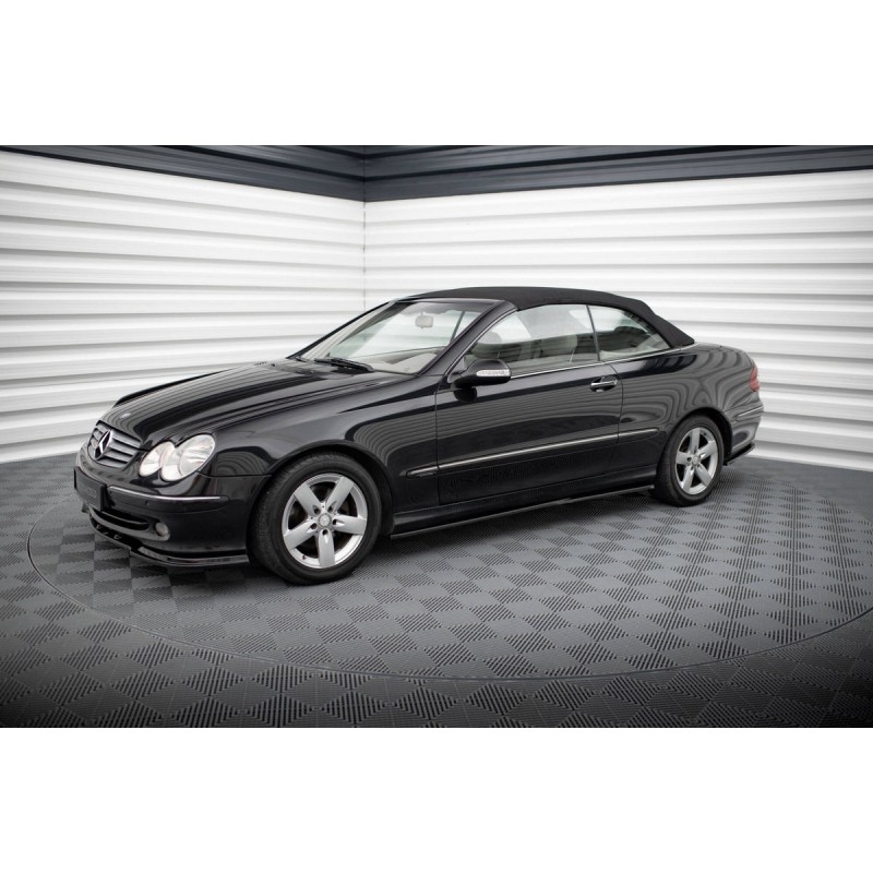 Kit carrosserie Maxton Design Mercedes-Benz CLK W209 (2002-2005) : lame avant, bas de caisse, diffuseur arrière, lames arrière