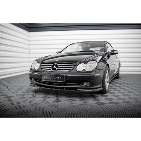 Kit carrosserie Maxton Design Mercedes-Benz CLK W209 (2002-2005) : lame avant, bas de caisse, diffuseur arrière, lames arrière