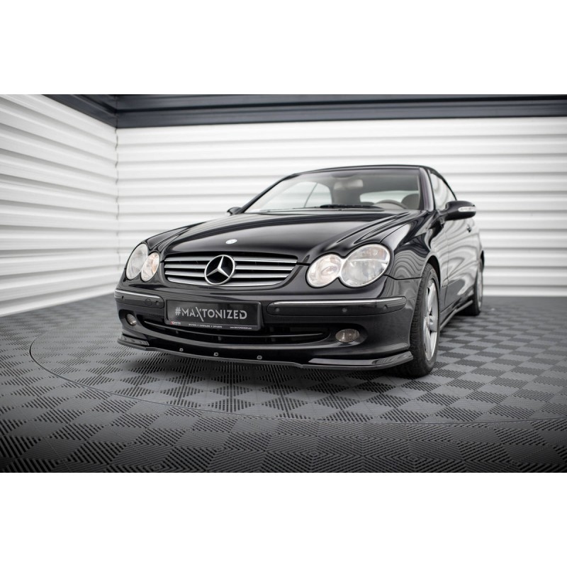 Kit carrosserie Maxton Design Mercedes-Benz CLK W209 (2002-2005) : lame avant, bas de caisse, diffuseur arrière, lames arrière