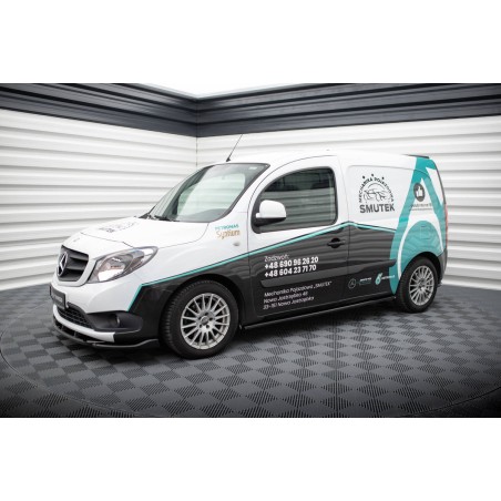 Kit carrosserie Maxton Design Mercedes-Benz Citan W415 (2012-2021) : lame avant, bas de caisse, lame arrière, becquet
