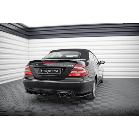 Kit carrosserie Maxton Design Mercedes-Benz CLK W209 (2002-2005) : lame avant, bas de caisse, diffuseur arrière, lames arrière