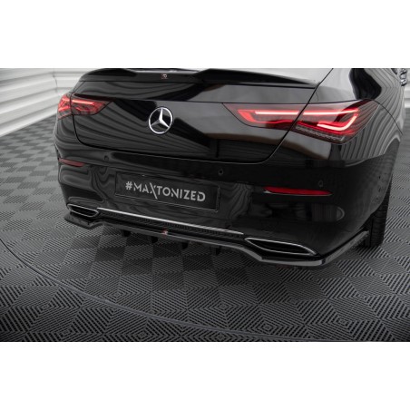 Kit carrosserie Maxton Design Mercedes-Benz CLA Coupé C118 (2018-2023) : lame avant, bas de caisse, lame arrière, becquet