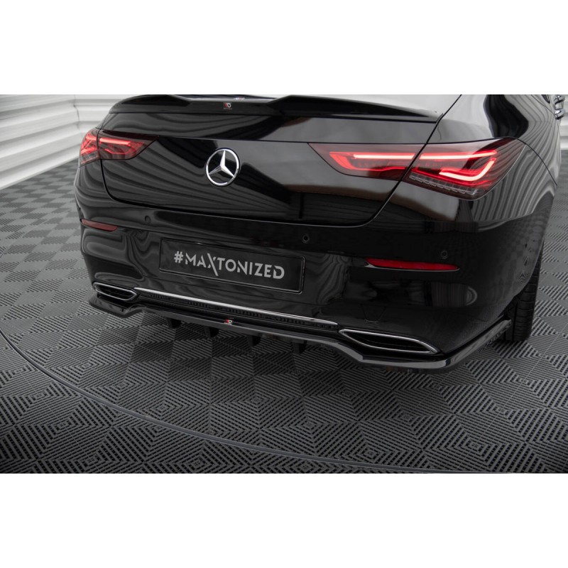 Kit carrosserie Maxton Design Mercedes-Benz CLA Coupé C118 (2018-2023) : lame avant, bas de caisse, lame arrière, becquet