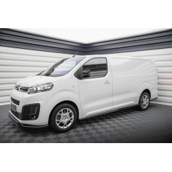 Kit carrosserie Maxton Design Citroen Jumpy L3 Mk3 (2016+) : lame avant, bas de caisse, lame arrière, becquet