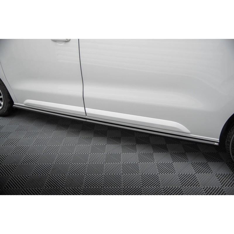Kit carrosserie Maxton Design Citroen Jumpy L3 Mk3 (2016+) : lame avant, bas de caisse, lame arrière, becquet
