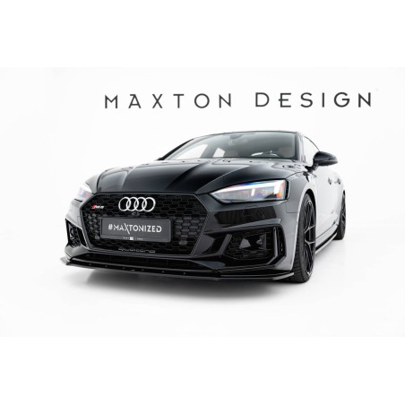 Kit carrosserie Maxton Design Audi RS5 Sportback F5 (2017-2019) : lame avant, bas de caisse, diffuseur arrière, lames arrière