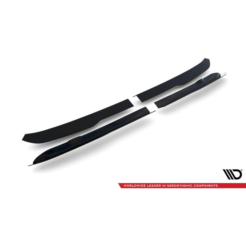 Kit carrosserie Maxton Design Citroen Jumpy L3 Mk3 (2016+) : lame avant, bas de caisse, lame arrière, becquet