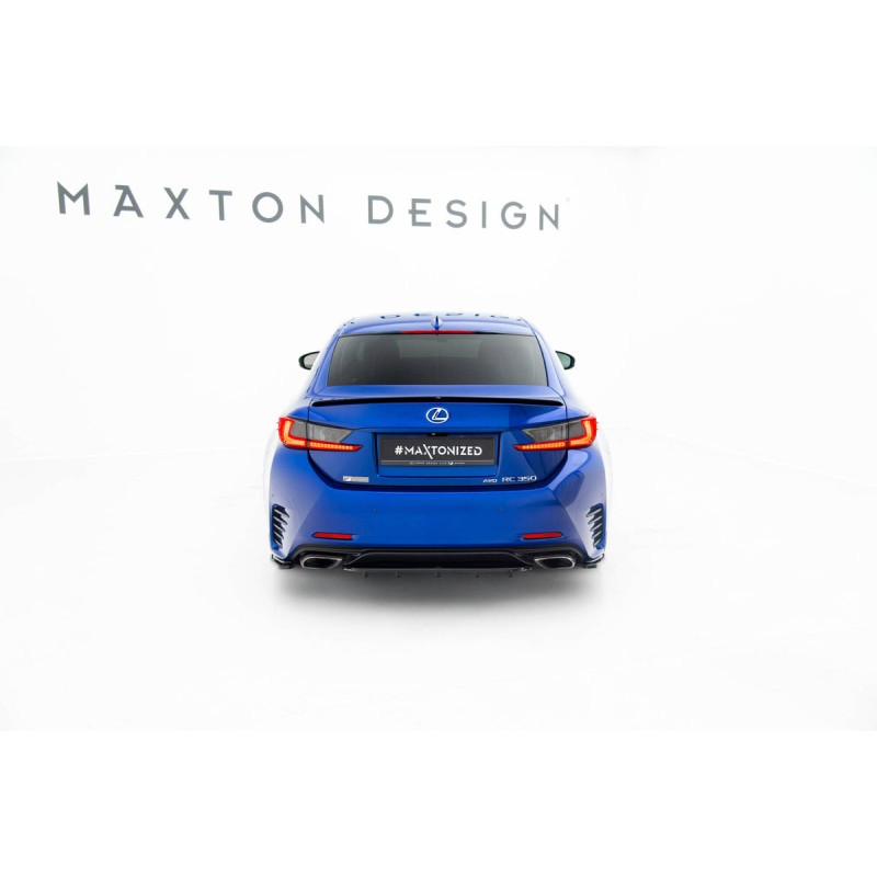 Kit carrosserie Maxton Design Lexus RC Mk1 (2014-2018) : lame avant, bas de caisse, lame arrière, lames arrière, becquet