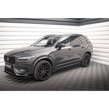 Kit carrosserie Maxton Design Volvo XC90 R-Design Mk2 restylée (2019-2024) : lame avant, bas de caisse, lame arrière, becquet