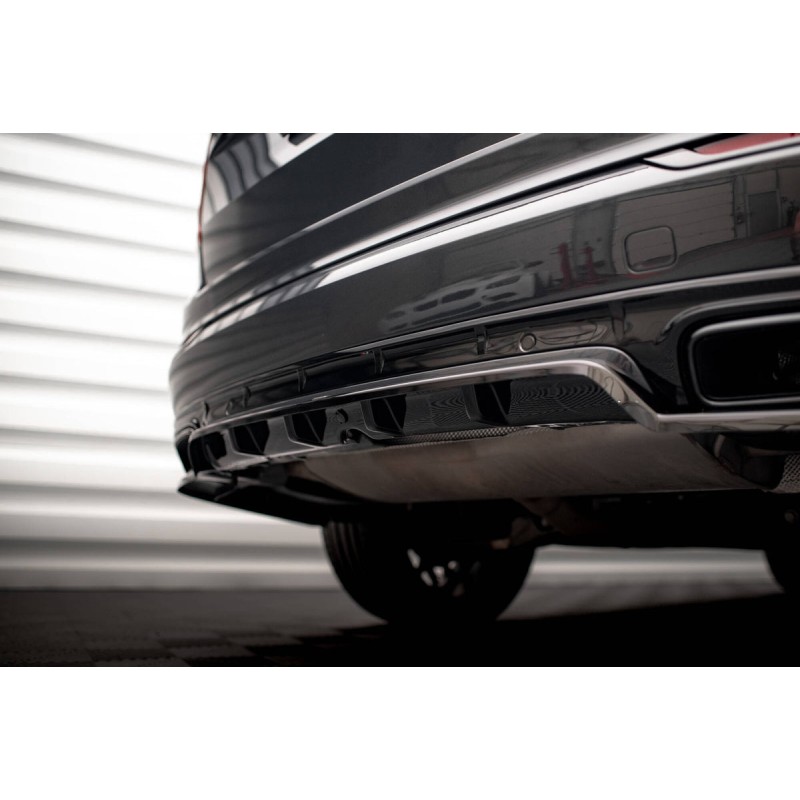 Kit carrosserie Maxton Design Volvo XC90 R-Design Mk2 restylée (2019-2024) : lame avant, bas de caisse, lame arrière, becquet