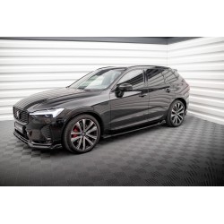 Kit carrosserie Maxton Design Volvo XC60 R-Design Mk2 restylée (2021+) : lame avant, bas de caisse, lame arrière, becquet