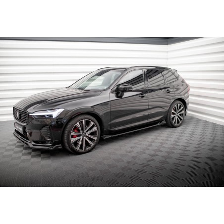 Kit carrosserie Maxton Design Volvo XC60 R-Design Mk2 restylée (2021+) : lame avant, bas de caisse, lame arrière, becquet