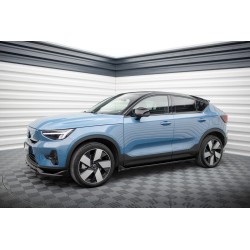 Kit carrosserie Maxton Design Volvo C40 Mk1 (2021+) : lame avant, bas de caisse, lame arrière, becquet