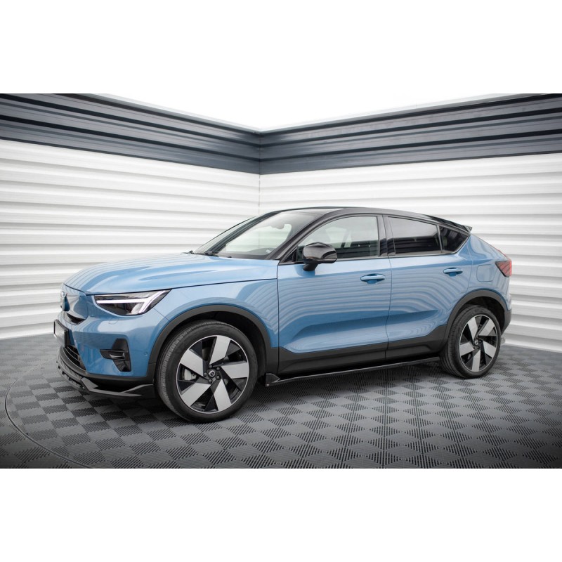 Kit carrosserie Maxton Design Volvo C40 Mk1 (2021+) : lame avant, bas de caisse, lame arrière, becquet