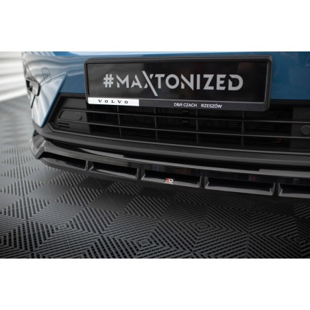 Kit carrosserie Maxton Design Volvo C40 Mk1 (2021+) : lame avant, bas de caisse, lame arrière, becquet