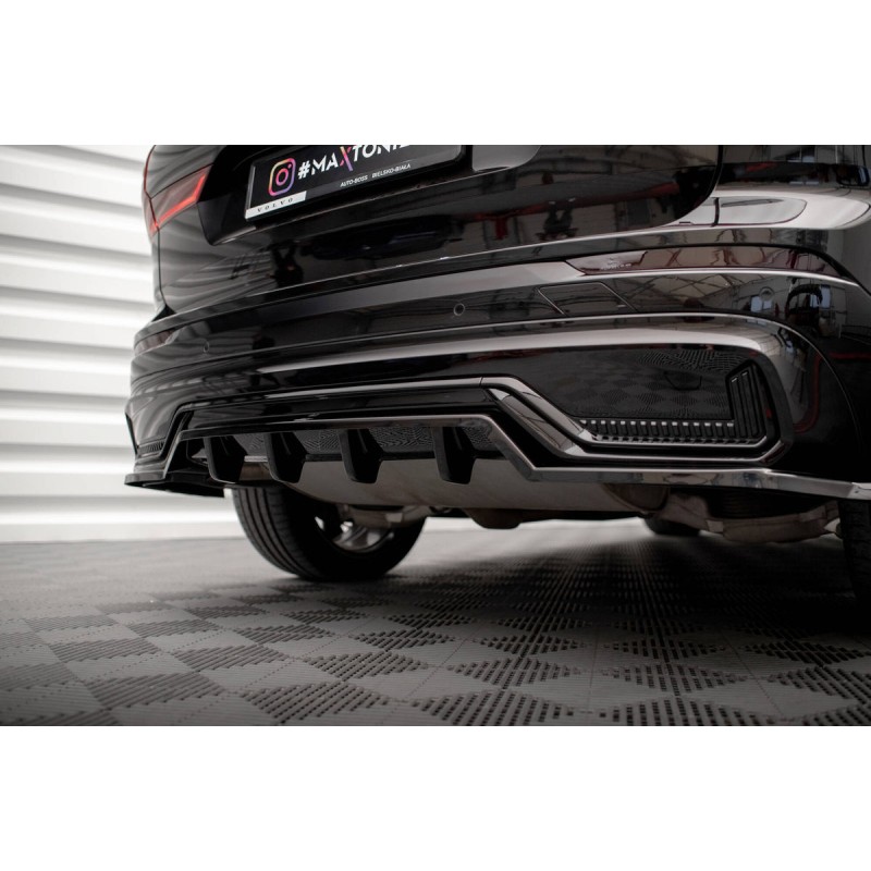 Kit carrosserie Maxton Design Volvo XC60 R-Design Mk2 restylée (2021+) : lame avant, bas de caisse, lame arrière, becquet