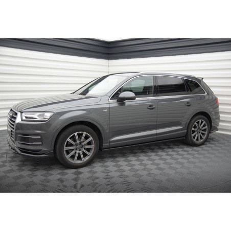 Kit carrosserie Maxton Design Audi Q7 Mk2 (2015-2019) : lame avant, bas de caisse, lame arrière, becquet