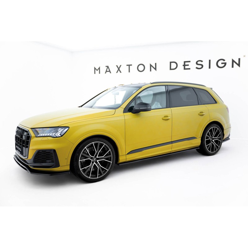 Kit carrosserie Maxton Design Audi SQ7 Mk2 (4M) restylée V.2 (2019-2023) : lame avant, bas de caisse, lame arrière, becquet