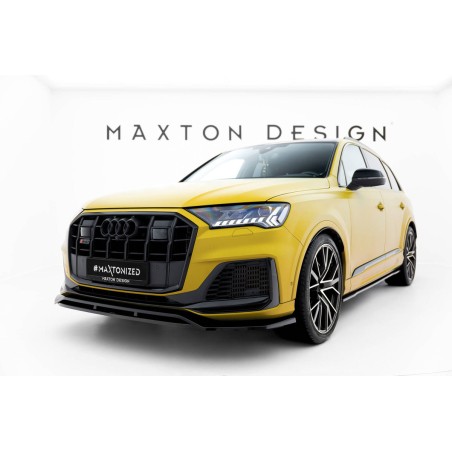 Kit carrosserie Maxton Design Audi SQ7 Mk2 (4M) restylée V.2 (2019-2023) : lame avant, bas de caisse, lame arrière, becquet