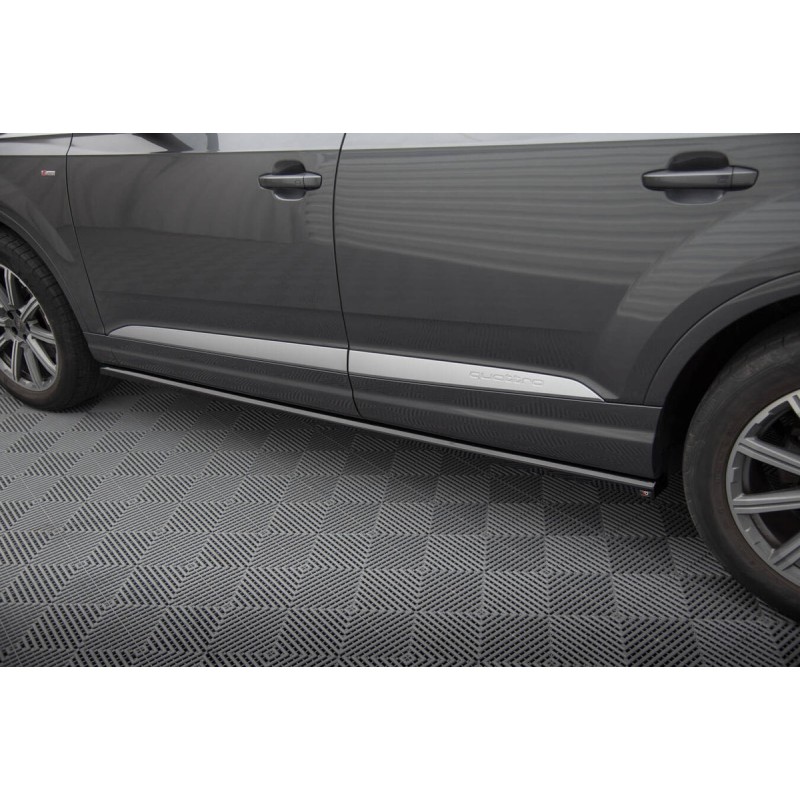 Kit carrosserie Maxton Design Audi Q7 Mk2 (2015-2019) : lame avant, bas de caisse, lame arrière, becquet
