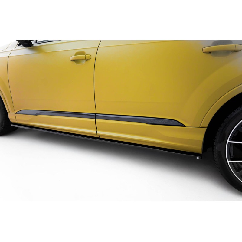 Kit carrosserie Maxton Design Audi SQ7 Mk2 (4M) restylée V.2 (2019-2023) : lame avant, bas de caisse, lame arrière, becquet