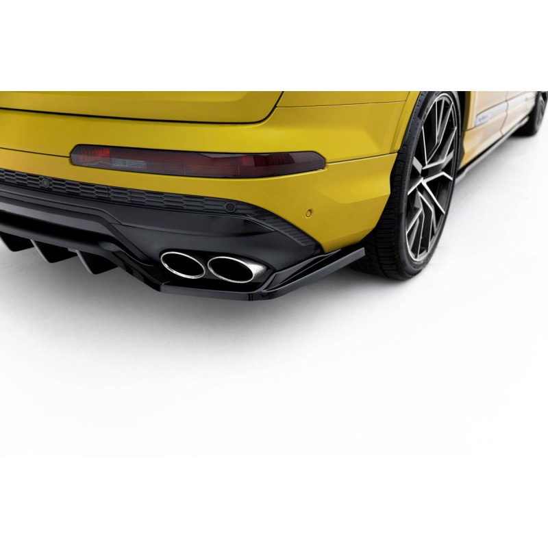 Kit carrosserie Maxton Design Audi SQ7 Mk2 (4M) restylée V.2 (2019-2023) : lame avant, bas de caisse, lame arrière, becquet