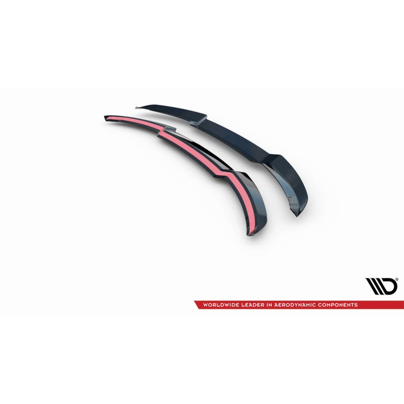 Kit carrosserie Maxton Design Audi SQ7 Mk2 (4M) restylée V.2 (2019-2023) : lame avant, bas de caisse, lame arrière, becquet
