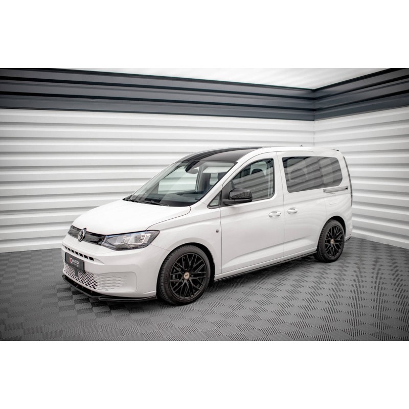 Kit carrosserie Maxton Design Volkswagen Caddy Mk5 (2020+) : lame avant, bas de caisse, lame arrière, becquet