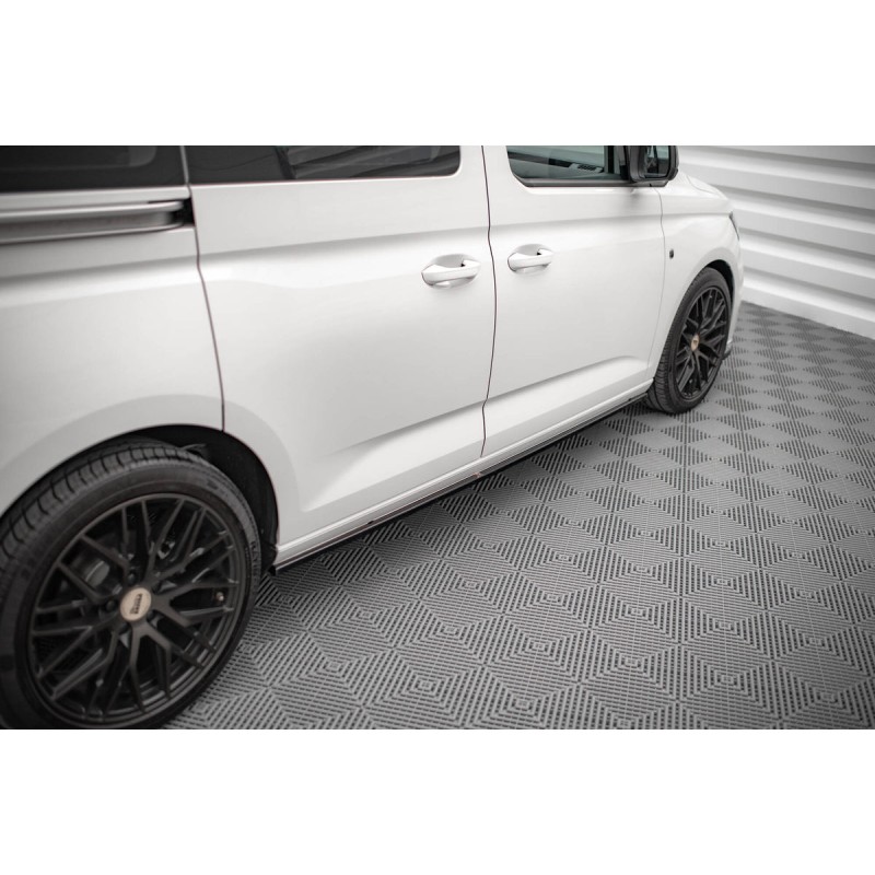 Kit carrosserie Maxton Design Volkswagen Caddy Mk5 (2020+) : lame avant, bas de caisse, lame arrière, becquet