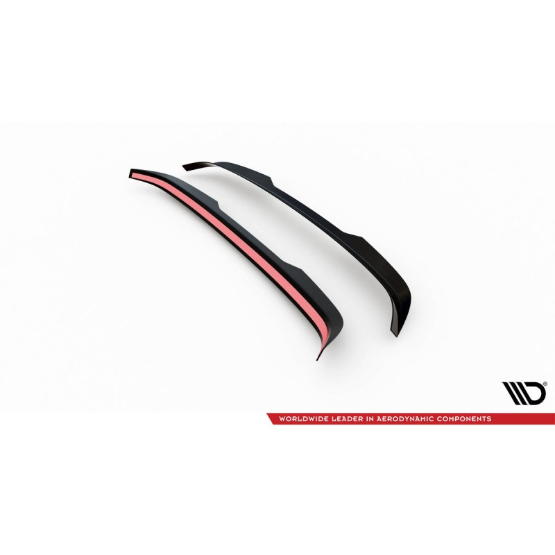 Kit carrosserie Maxton Design Volkswagen Taigo R-Line Mk1 (2021+) : lame avant, bas de caisse, lame arrière, becquet