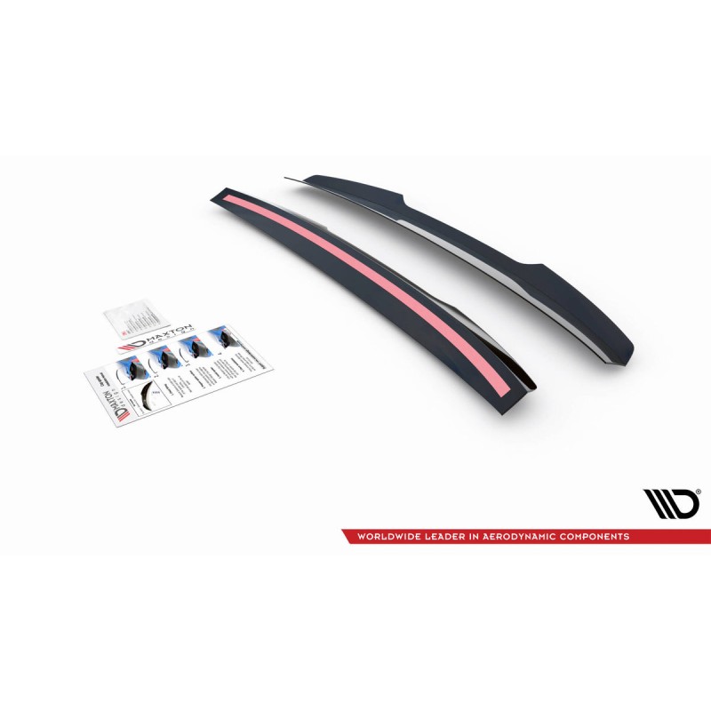 Kit carrosserie Maxton Design Volkswagen Caddy Mk5 (2020+) : lame avant, bas de caisse, lame arrière, becquet
