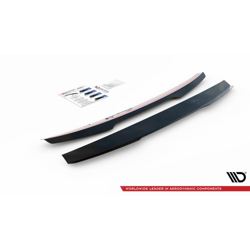 Kit carrosserie Maxton Design Volkswagen Caddy Mk5 (2020+) : lame avant, bas de caisse, lame arrière, becquet