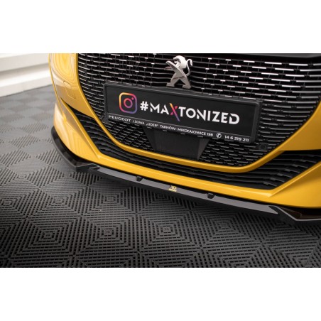 Kit carrosserie Maxton Design Peugeot 208 GT Mk2 (2019-2023) : lame avant, bas de caisse, lames arrière, becquet