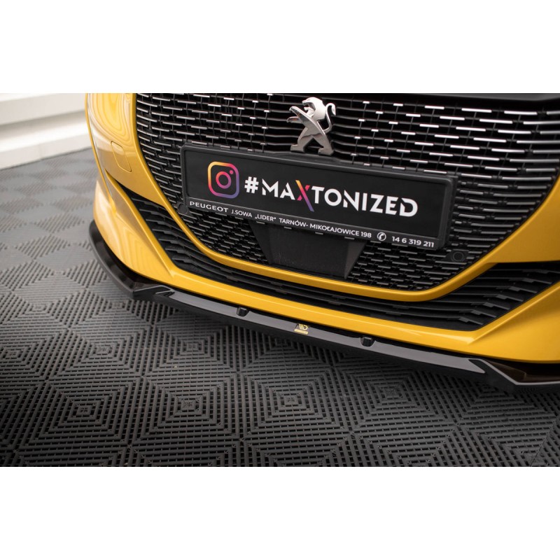 Kit carrosserie Maxton Design Peugeot 208 GT Mk2 (2019-2023) : lame avant, bas de caisse, lames arrière, becquet