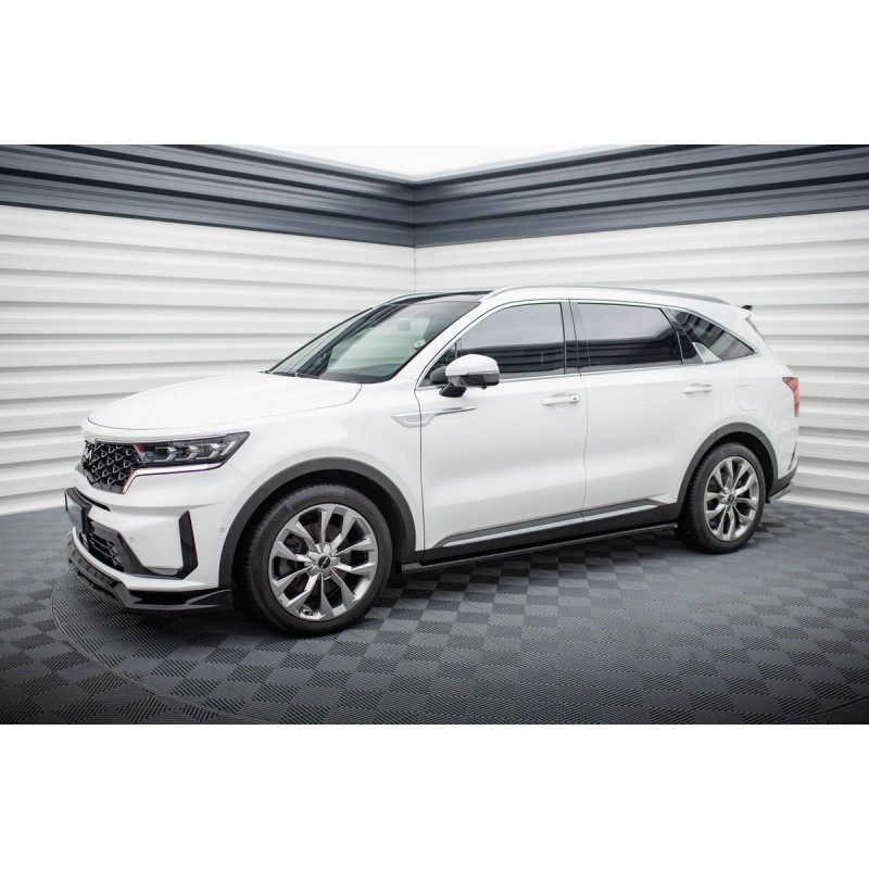 Kit carrosserie Maxton Design Kia Sorento Mk4 (2020-2023) : lame avant, bas de caisse, lame arrière, becquet