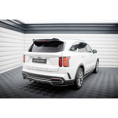 Kit carrosserie Maxton Design Kia Sorento Mk4 (2020-2023) : lame avant, bas de caisse, lame arrière, becquet