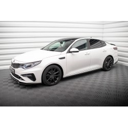 Kit carrosserie Maxton Design Kia Optima Mk4 restylée (2018-2020) : lame avant, bas de caisse, lames arrière, becquet