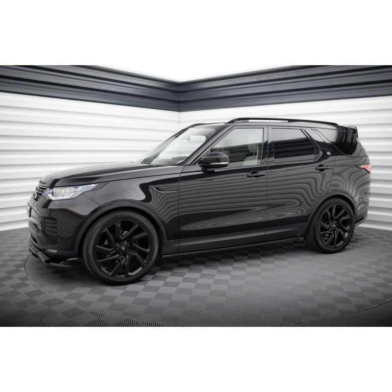 Kit carrosserie Maxton Design Land Rover Discovery HSE Mk5 (2017-2021) : lame avant, bas de caisse, lame arrière, becquet