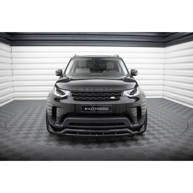 Kit carrosserie Maxton Design Land Rover Discovery HSE Mk5 (2017-2021) : lame avant, bas de caisse, lame arrière, becquet