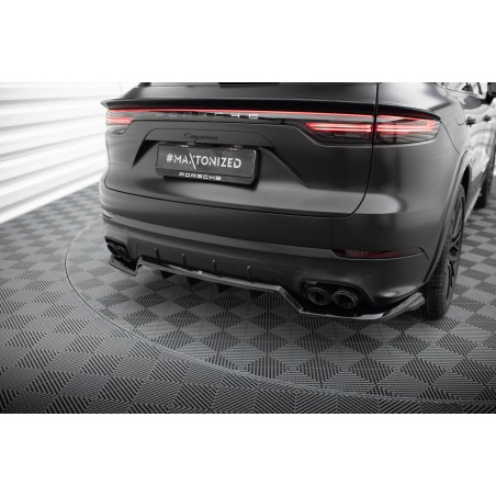 Kit carrosserie Maxton Design Porsche Cayenne Sport Design SUV / Coupé Mk3 (2018-2023) : lame avant, bas de caisse, lame arrière